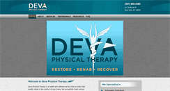 Desktop Screenshot of devaphysicaltherapy.com